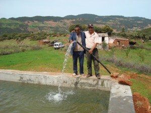 remplissage d'un bassin